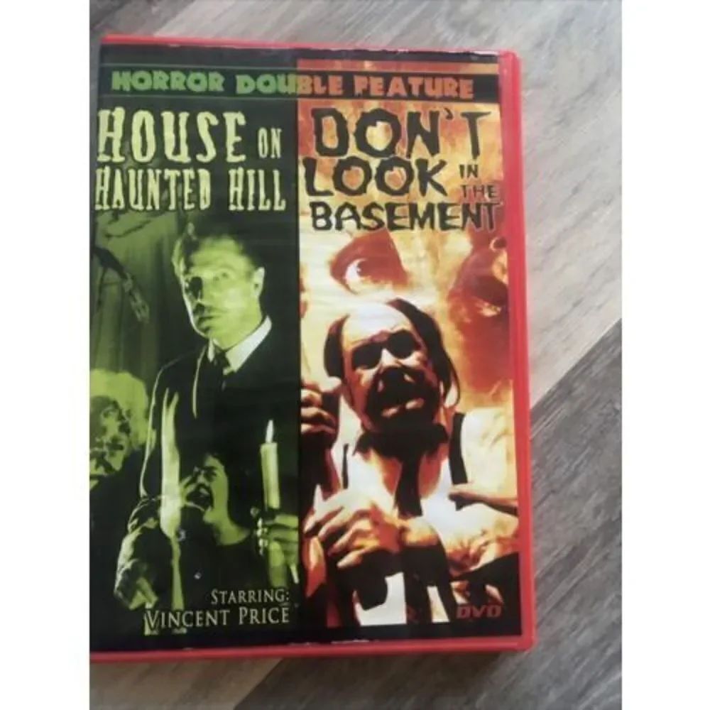 *Horror Double Feature House on Haunted Hill/ Dont Look in the Basement DVD,2006